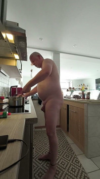Nudist Cooking My Stepmom's Pasta Dumplings