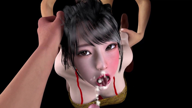 Why fuck so hard: Pantat pelacur Asia 3d dengan lingerie dientot habis-habisan