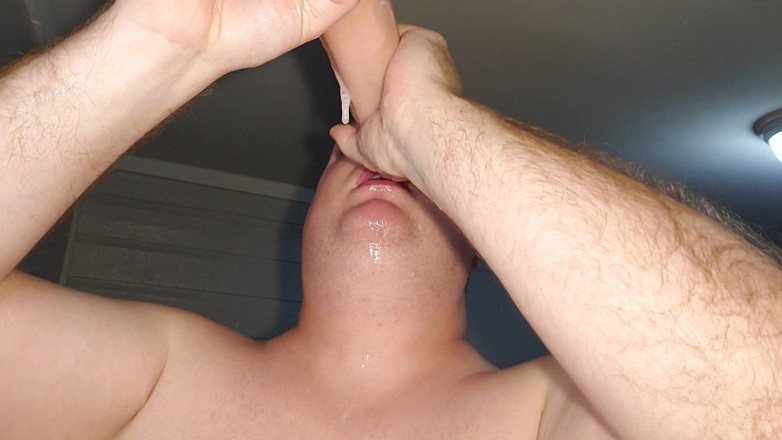 Charlieboy69: Mouth Spreader Deepthroat 3 Huge King Cock Dildo