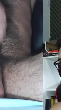Masturbace s velkým penisem 4 minuty, podívejte se na tvář rozkoše