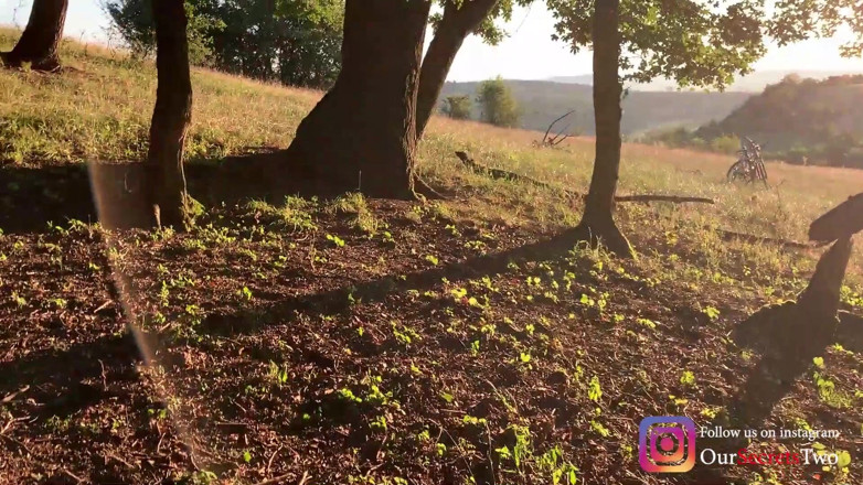 Our Secrets: Cum in her panties while hiking in the woods - very...