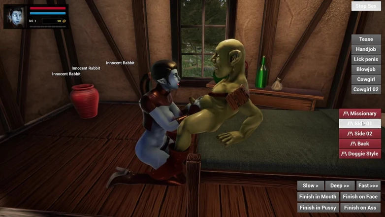 LewdArcade: Đụ với orcks sinful empire khiêu dâm chơi trò chơi [18+]...