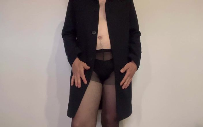 Apomit: Cur dulce sexy cu siruri de caractere și ciorapi Tern Boy...