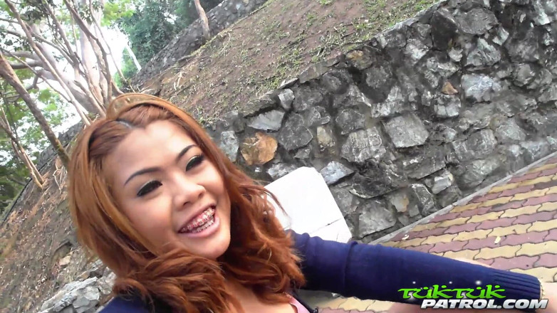 Trike Patrol - Tuk Tuk Patrol: Asian thai teen drips big loads of cum