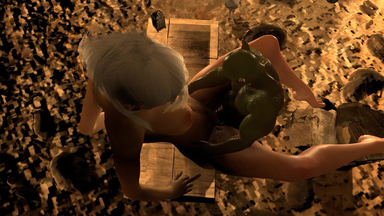 Wraith ward: Napalony Goblin walenie gorącej cipki elf