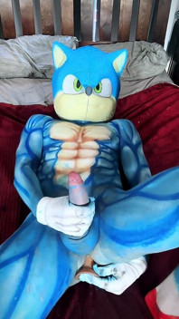 Sonic se folla con un consolador