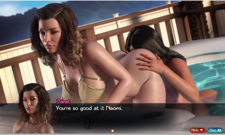 XXX Games Bunk: Schatz von Nadia - 35 &amp;36 - Gameplay - Rollenspiel - Nonne facesitting und lesbische MILF