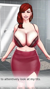 Devine Heel #02 - Seductive MILF with Massive Boobs Makes Her Tenant so Horny - 3D Porn Game
