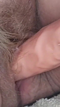 Cum Play with Aunts Hairy Pussy