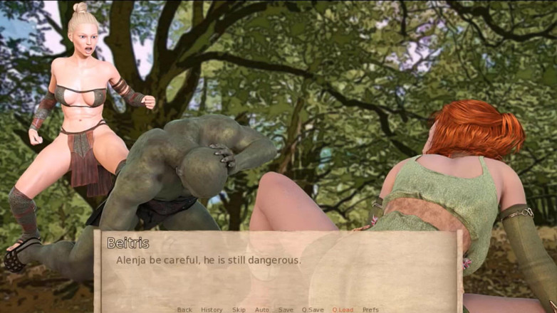 Visual Novels: Alenjas adventures teil 7 - orcs ficken waldelfen-teenager