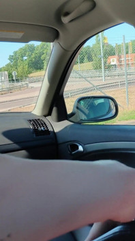 Risky Flashing at a Busy Parking Lot and Cumshot Close to a Highway