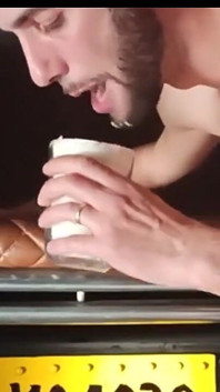 Clarabitch kont smoothie anaal voedsel voor slet kont
