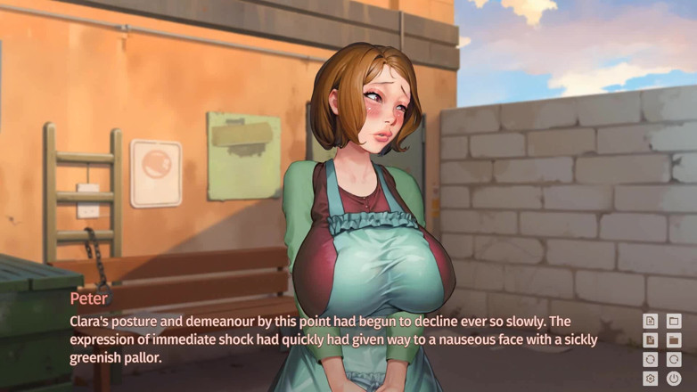 Dirty GamesXxX: Taffy Tales: doamna de serviciu se expune în aer liber în campusul...