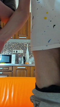 Alex和evgeny的鸡巴的近距离观察和比较