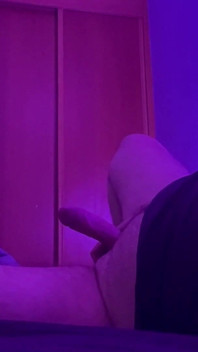 A Bear Cumming in Bed