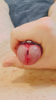 Big Cumshot with Ring