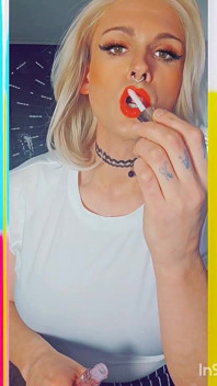 Sexy TS POV Smoking Fetish Outfit