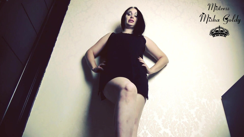 Goddess Misha Goldy: Fat Pigs like you disgust me! Orgasn controll &amp; orgasm denial!!