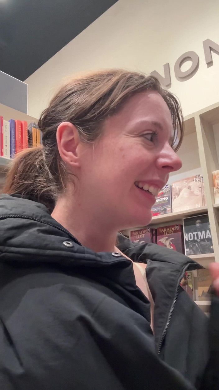Nadia Foxx: Shopping for Books with My Vibrator in! Hopefully I Don't...