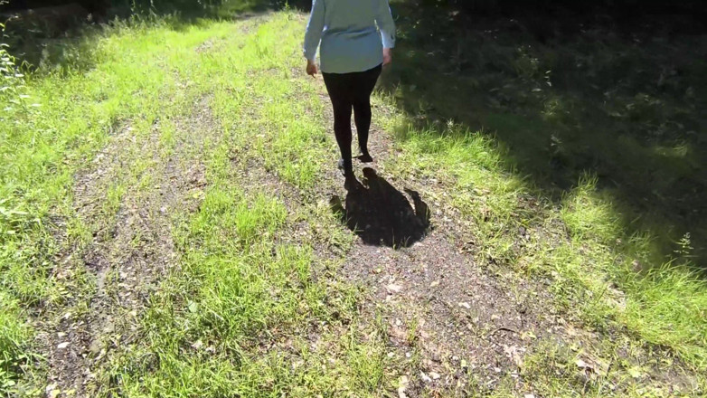 Bouncy Tits Action: Training for World Record in Vaginaslapping No.1 - Part 4