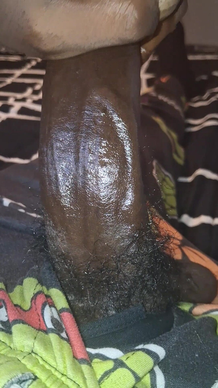 Chocolate Meat Stick: Massive BBC Stroking