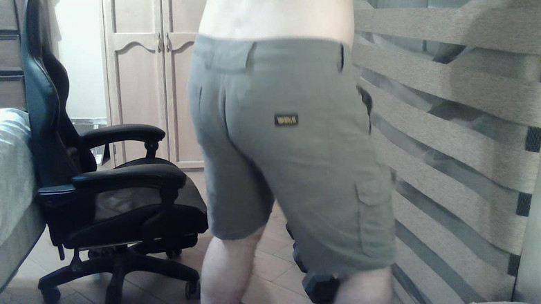 Himbo_Fox: กล้ามเนื้อม้าหมอบโดยไม่ต้องใส่กางเกงใน