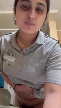 My Stepsister Showing Her Body in Office