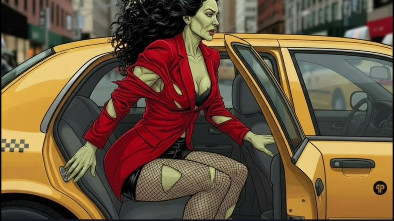 Octopussy Lovers Club: O Hulk. Arabada seks. Adult Comic Cartoon.