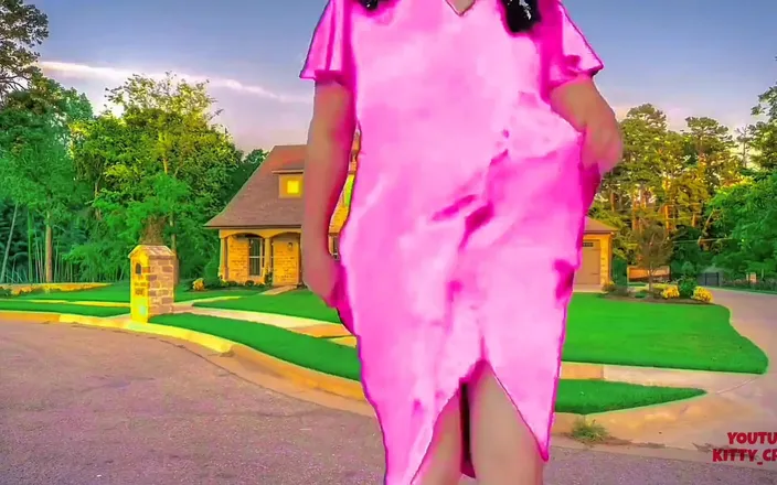 Kitty_Cross: Hot Dress Big Ass Booty Ladyboy Crossdresser Sissy Solo Shemale...