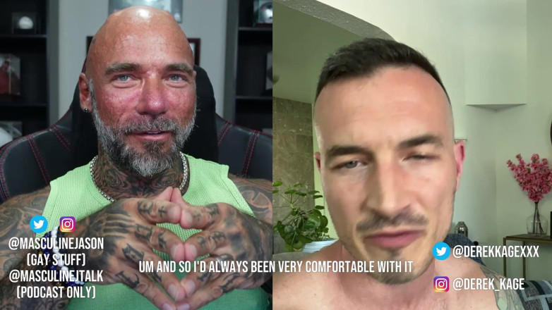 Raw and Uncensored with Masculine Jason: Wyznania gwiazdy porno - Derek Cage (odcinek 87)