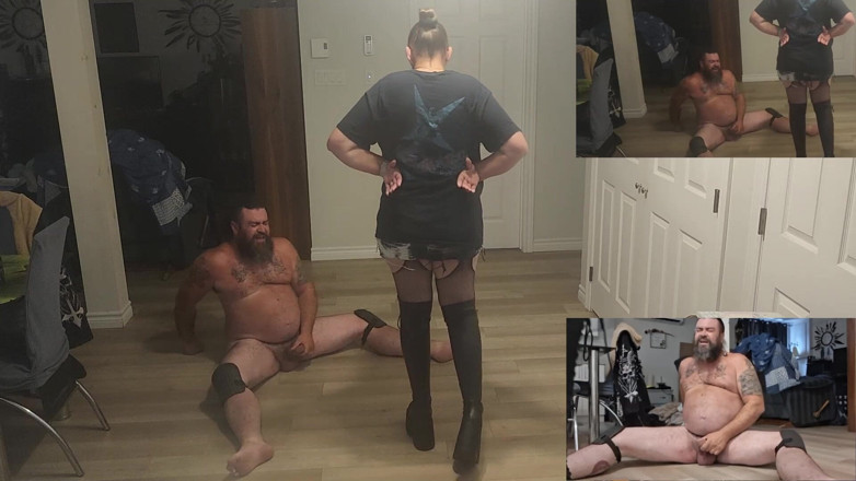 Miss jj chose: Im Going to Destroy Them on Your Knees