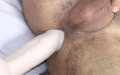 Latino boys porn: Dương vật giả chơi hậu môn Colombia