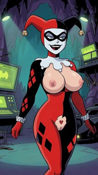 Tight Bald Ass Pussy Harley Quinn Teasing