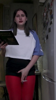 Eu não podia ficar de pé e fazer xixi na minha meia-calça