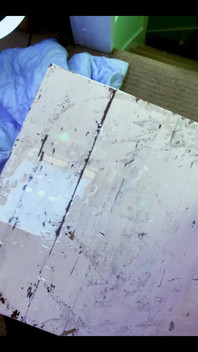 내 마지막 비디오 후 청소했다 엉망 체크 아웃