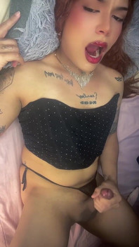 Meu primeiro conteúdo de gozada - trans latina
