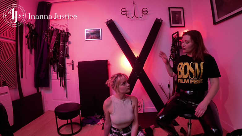 InannaJustice: Kink basis 3 Bondage met foulards et ceintures