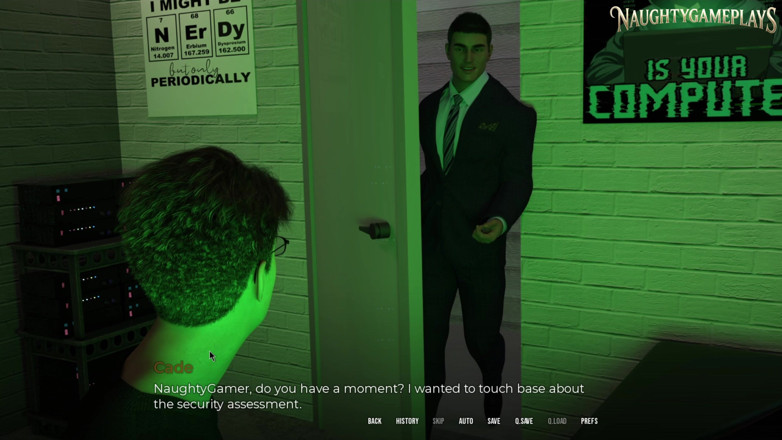 Naughty gameplays: In-security (ตอน 03) โดย Ntr Bakery - เจ้านายของเมียรักตูดเธอ