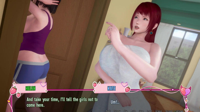 3D Cartoon Porn: Murmur 41 - Kate îl lasă pe Adam să-i sugă sfârcurile și îl mângâie până...