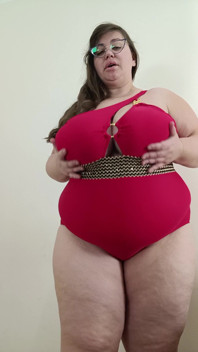 New Red Swimsuit