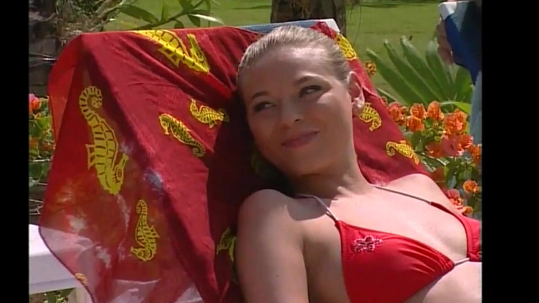 Vintage megastore: Amerikan nostaljik porno videosunda plajda ateşli klasik sikiş
