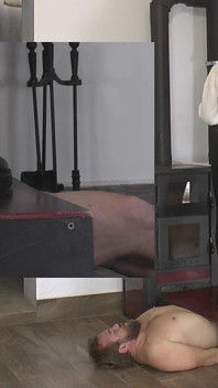 Mistress Natasa Ignores Slave Picture in Picture