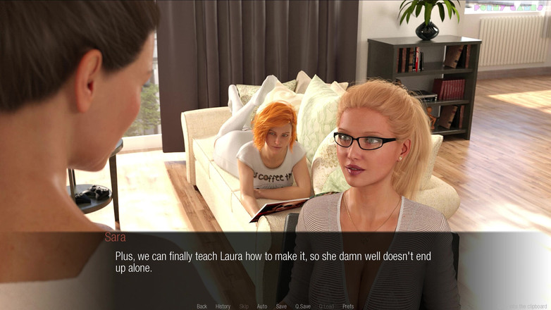 Porny Games: Jessica O'neil的重口味新闻 - 房子里的新辣妹12