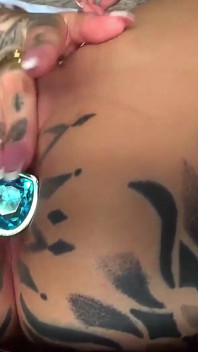 Inked Latina Blondie Cat's First Hot Scene Gets Wild & Filthy!