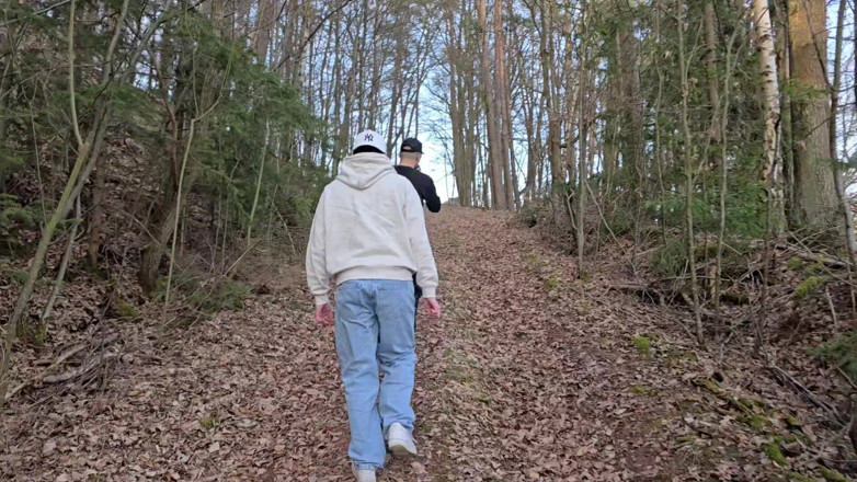 boyzxy212: Outdoor Sex in the Woods with My Gay Slut - He...
