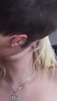 The Imposing Blonde Is Lurking Around to Get a Boner and Cumshot Over Her Titties.