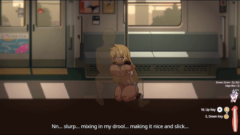 NSFWOtaku: Joc Hentai - Train45 - Scenă galerie completă Hentai Mai