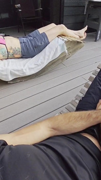 Dickflash Roof Adventure: Part 1 a Little Redhead Slut Gives Me Fast Cumshot on Her and While Her Boyfriend Waits