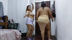 SugarPose: Dvě latinoameričanky s velkým zadkem tančí