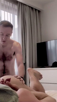 Chris Stark Dominates Beau Grinsell - Hard Fuck & Massive Facial